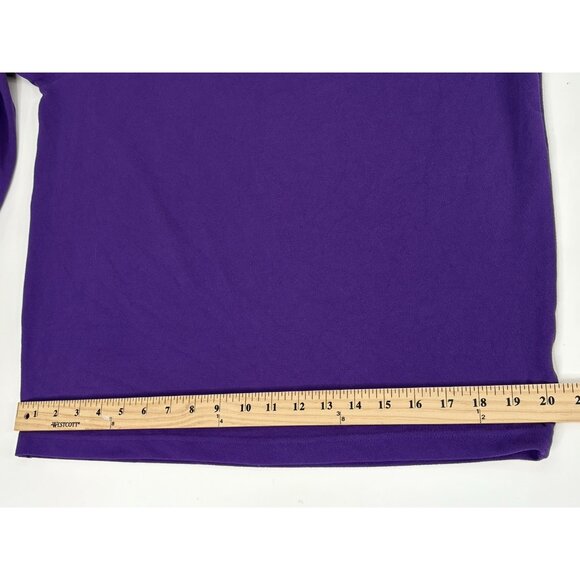 Johnnie-O Brady Microfleece ¼ Zip Men’s M Purple Performance Pullover JMKO1410 - Picture 11 of 14